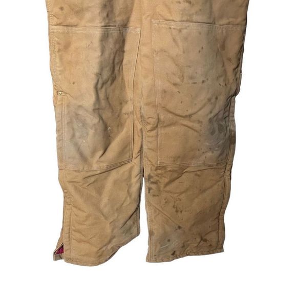 Carhartt Quilt Lined Bib Overalls 40X34 - Picture 4 of 7